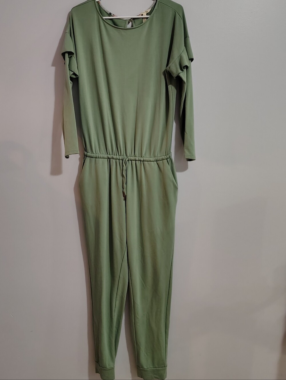 Matilda Jane Olive Green Long-Sleeve Jumpsuit